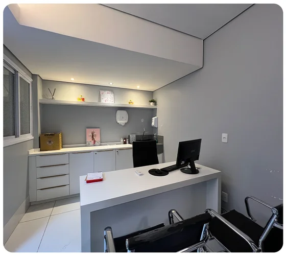 Sala de aluguel para médicos e especialistas