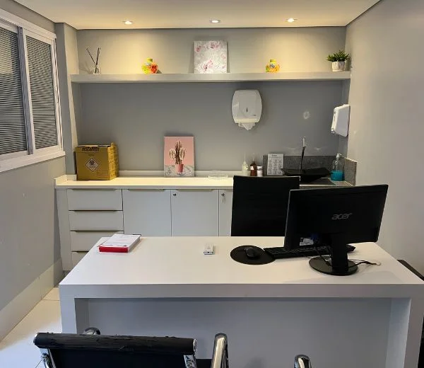 Sala de atendimento — Edifício Saúde