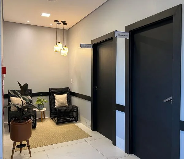 Sala de atendimento — Edifício Saúde